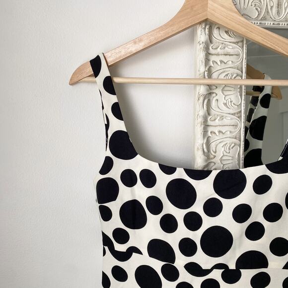 Zara Studio Limited Edition Polka Dot Mini Dress - Picture 3 of 10